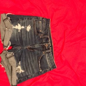 American eagle jean shorts!